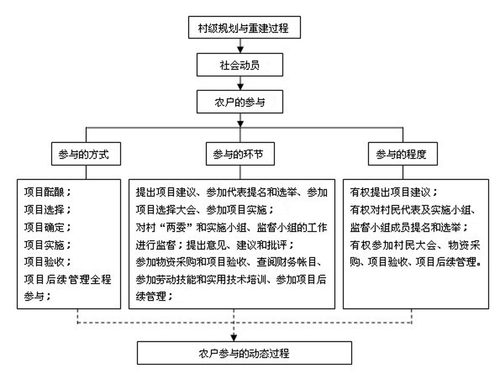 图3：村民参与重建的动态过程